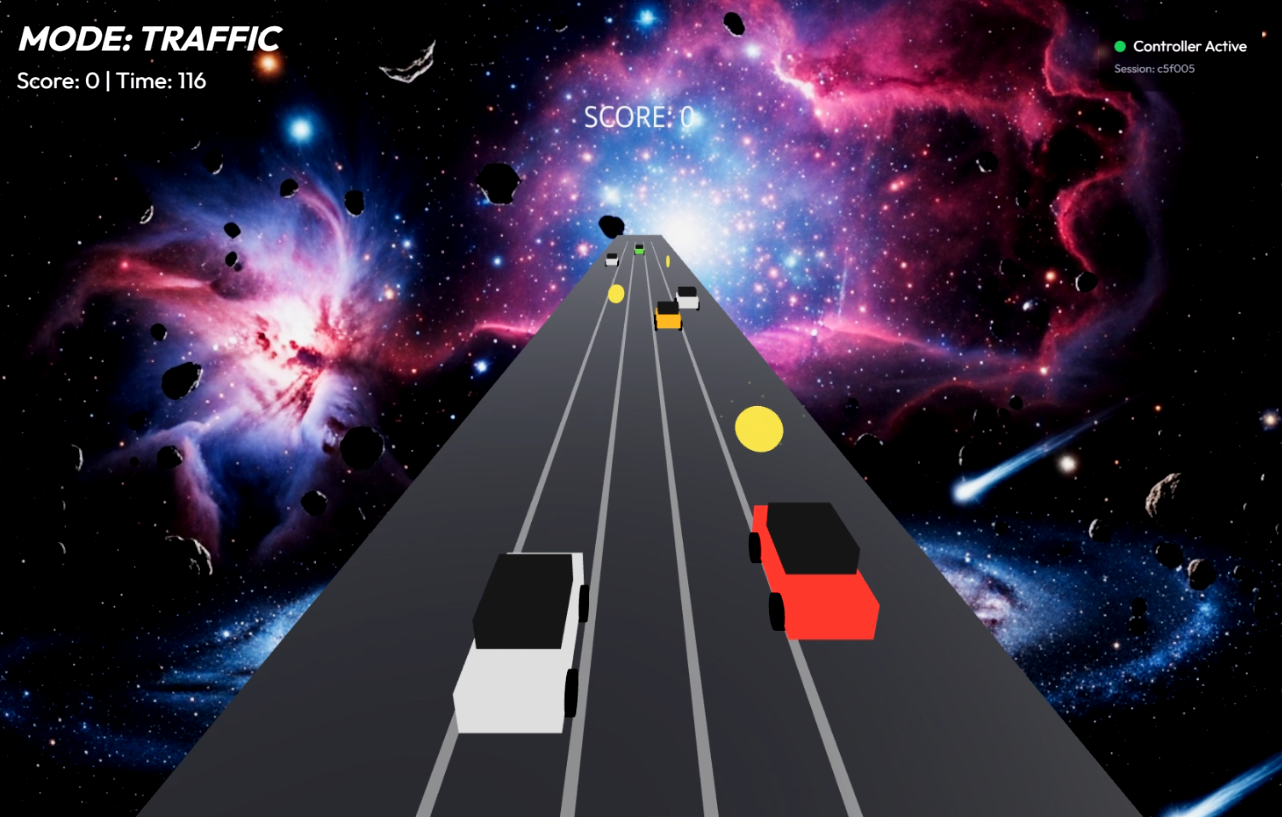 Traffic Jam camera motion game