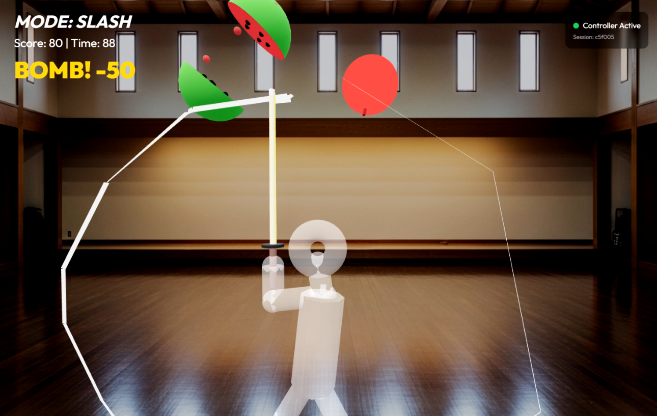 Sword Master camera motion game